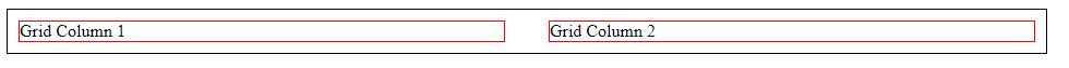 Two divs using grid